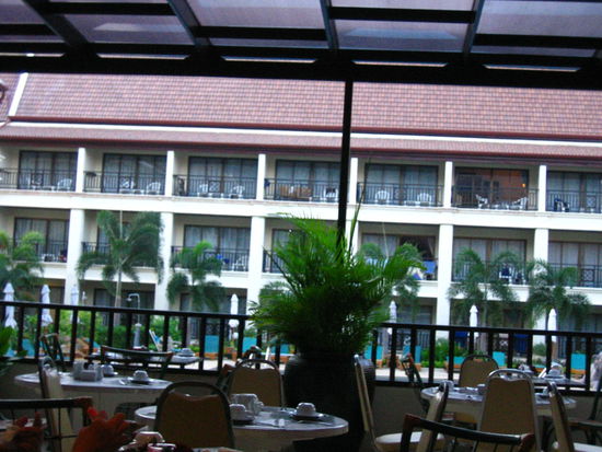 Breakfast dining hall at Deevana Resort