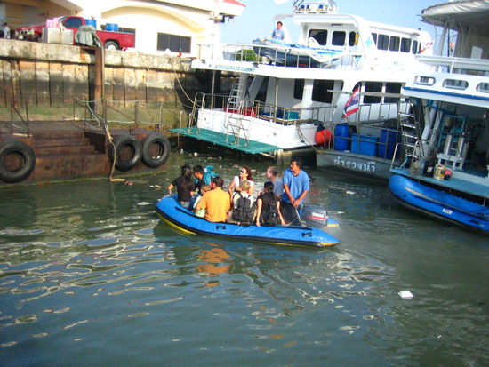 I'm surprised the raft hasn't deflated yet