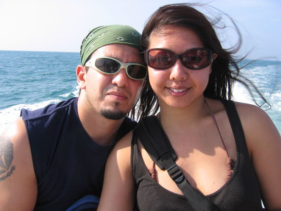 The sun felt great so early in the morning