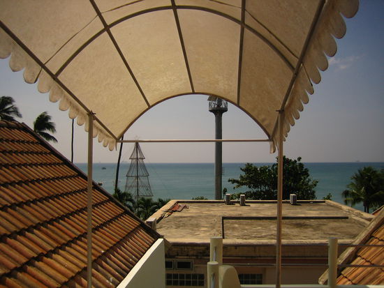 View from our restroom