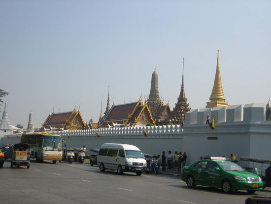 The gates of the Grand Palace