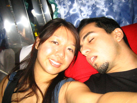 Our bed for the next 15 hours