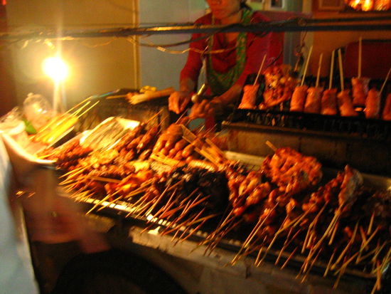 Our yummy dinner right before entering Patpong