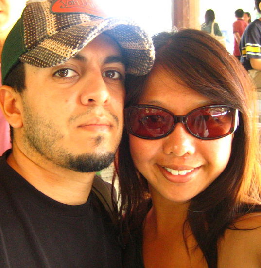 We smile and try to make the most of it anyway