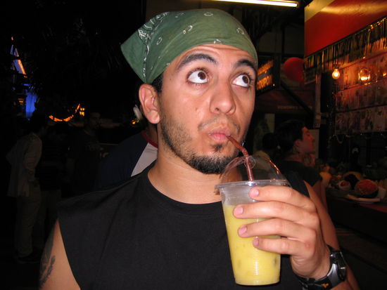 Pineapple fruit shake