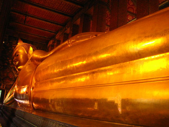 This statue measures 150 feet long and 50 feet high!