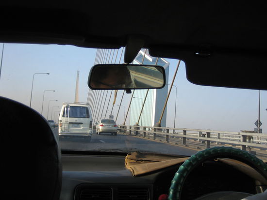 See him in the rear-view?  A-hole....