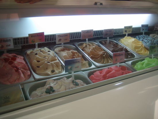 Weird to be eating gelato in Thailand...