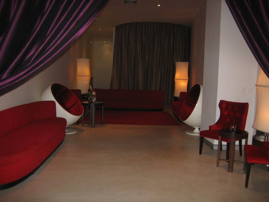 The First Class waiting rooms