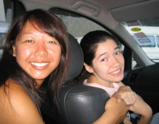 Leaving for the airport