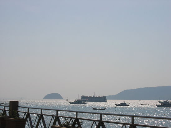 ...almost to our speedboat...