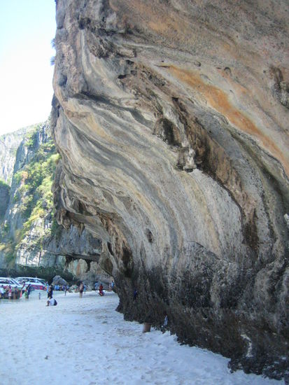 The erosion and overhangs leave this rock astounding