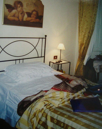 My room with cable featuring Italian women skinning it, sunbathing, showering and lounging around with their other bare-breasted friends.