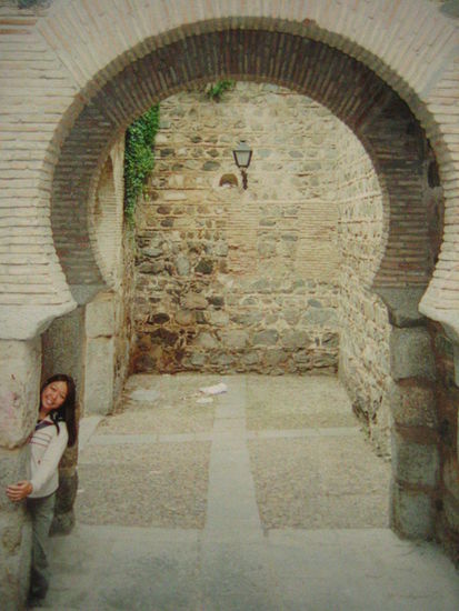 Posing for photo opps