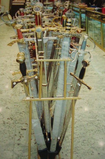 ...and swords