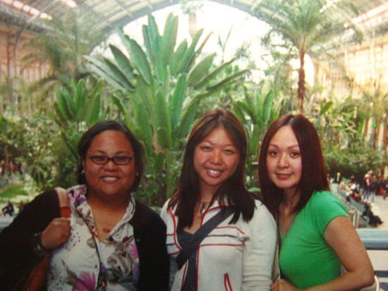 Atocha Renfe (L-R): Sonia, Christina, Jene