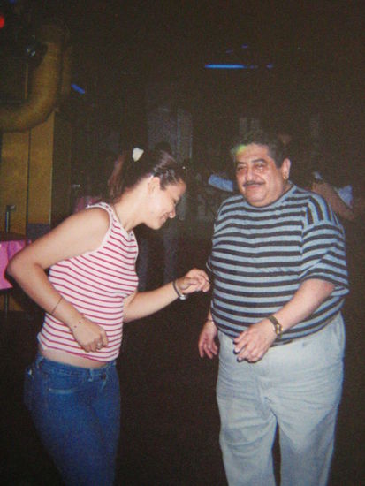 Alex and Sandra, dancing up a storm