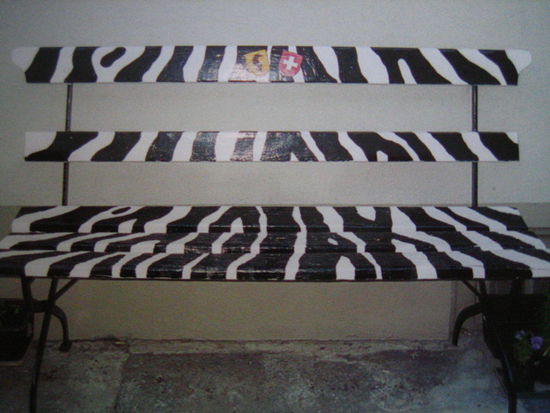A typical Swiss bench