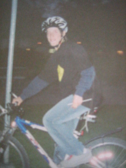 The rascals from McDonald's that we raced our bikes with