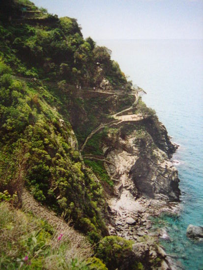Leaving Riomaggiore