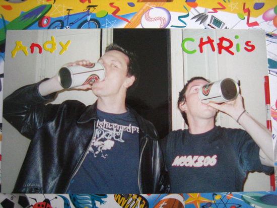 Aussies with their 1 liter beers