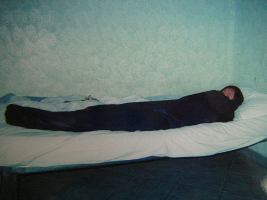 Starring Jene as "The Mummy"