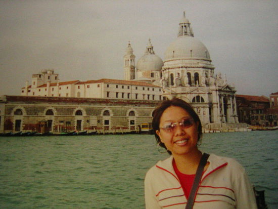 Waiting for our 'free' water taxi