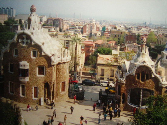 Parc Guell's gingerbread houses