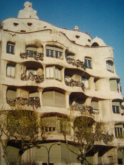 Another Gaudi creation, Casa Mila