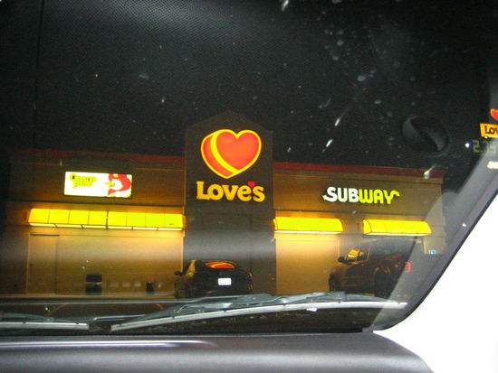 Our 'motel' for the night