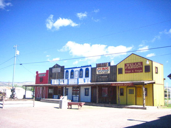 A deserted ghost town...wait, that's redundant...