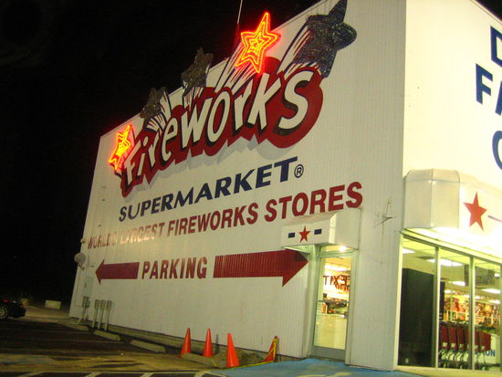 Their claim to fame: "Live fireworks on DVD!" We kid you not.