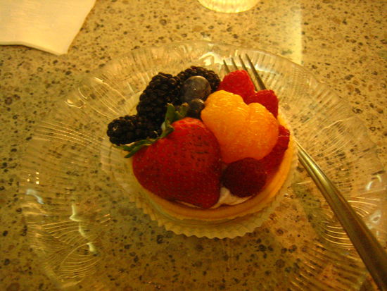 I got the cream-filled tart