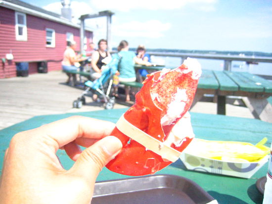 Sweet succulent morsel...[shivers]... (Homer Simpson)