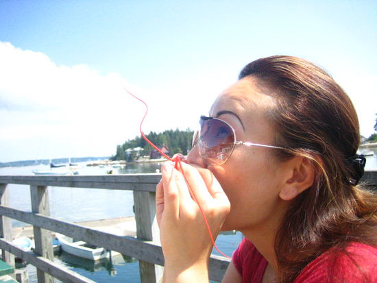 Jen likes to have fun with her food