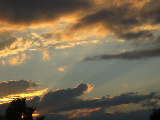 Beautiful Maine skies