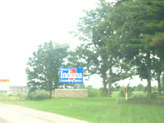 Crossing yet another state border...