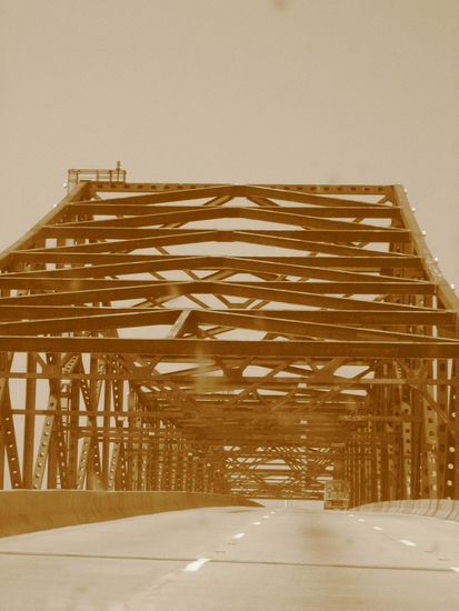 You can see the bug stains on our windshield in this picture