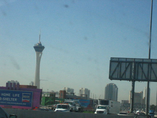 Coming into Vegas from the Utah side