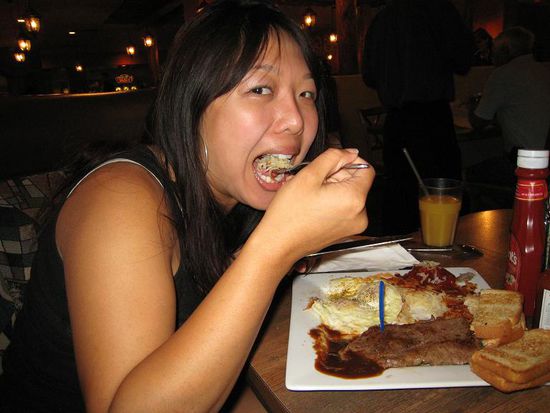 My favorite thing to do on this x-country trip, or in life