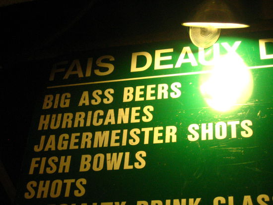 Bourbon St, New Orleans