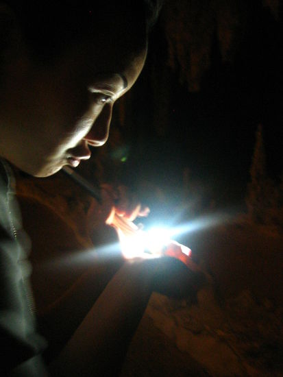 Feeling limestone formations