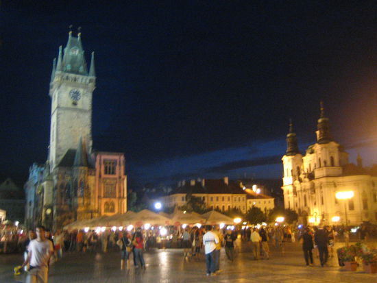 The center of the city