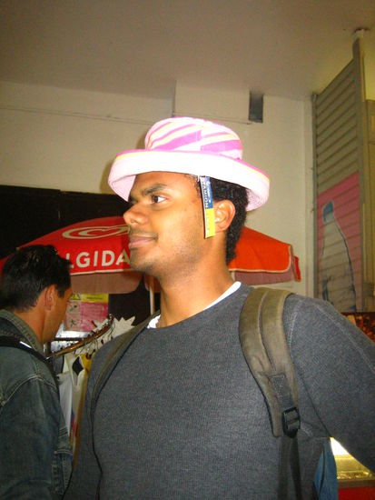 Adam looks fetching!