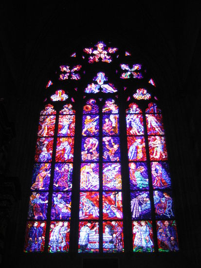 We are finally inside!