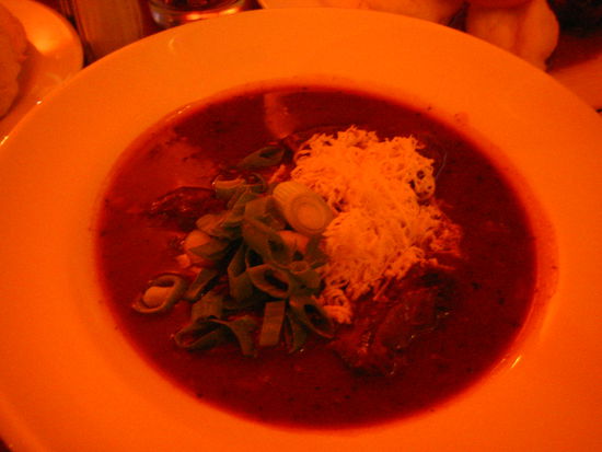 I ordered the goulash