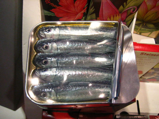 Chocolate sardines... ew