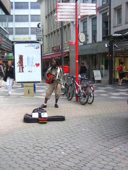 This guy covered Bob Marley songs horribly all around town