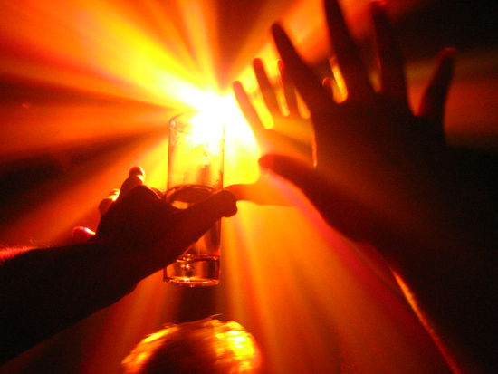 I don't know which one of us drunkards came up with this idea, but it came out pretty cool!