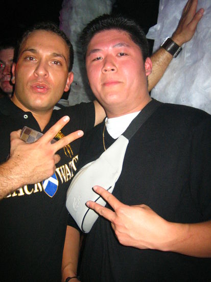 Me: "You know you're not gonna get any chicks with that fanny pack strapped on your chest, right?"
Him: "It's my turn to carry the wallets ok?!"
Me: "Yea, well you might want to wear it a different way."
Him: "Like around my waist?"
Me:".... um, yea... sure, I guess that would be better..." (laughs)